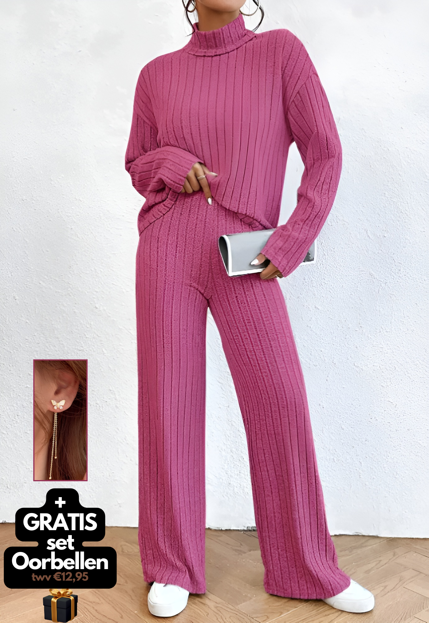 Margaux | 2-delige gebreide Coltrui met Broek