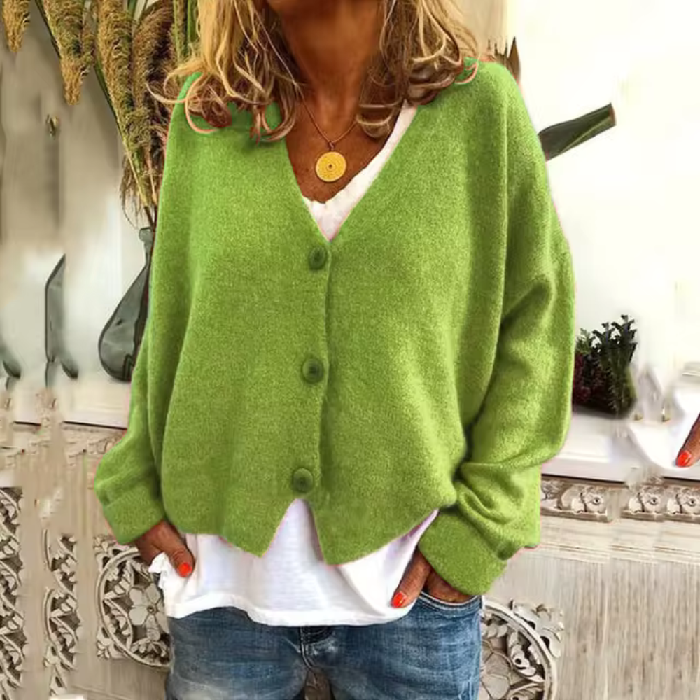 Sanne | Comfortabel Cardigan met Klassieke Knopen
