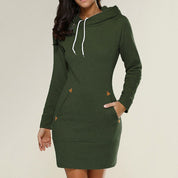 BELLE | Hoodie Jurk