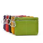 KeyPouch Luxe | Compacte Leren Sleutel- en Muntportemonnee