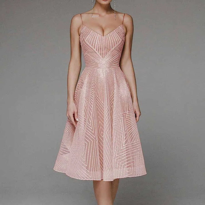 Lana | Chic Midi Jurk