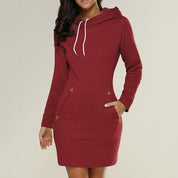 BELLE | Hoodie Jurk
