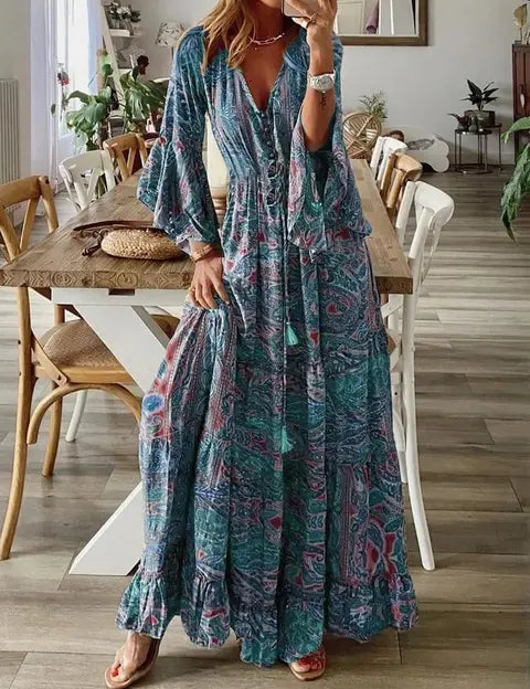 SARIAH | Comfortabele Lange Jurk