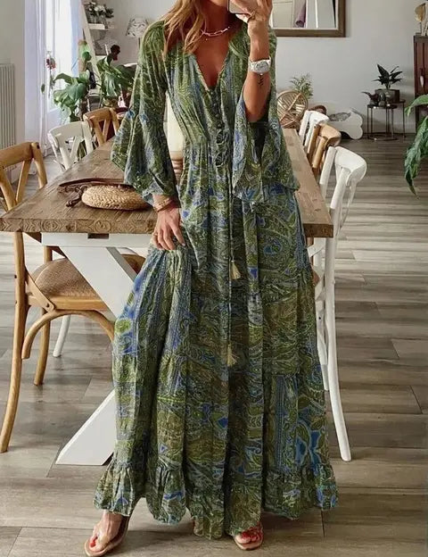 SARIAH | Comfortabele Lange Jurk