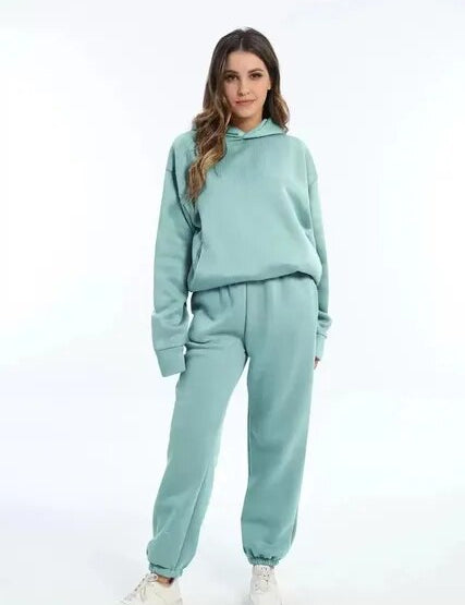 Helene | Comfortabele Dames Joggingpak met Hoodie en Joggingbroek