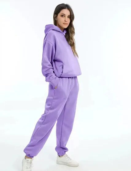 Helene | Comfortabele Dames Joggingpak met Hoodie en Joggingbroek