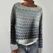 Luna | Grijze Casual Herfst trui