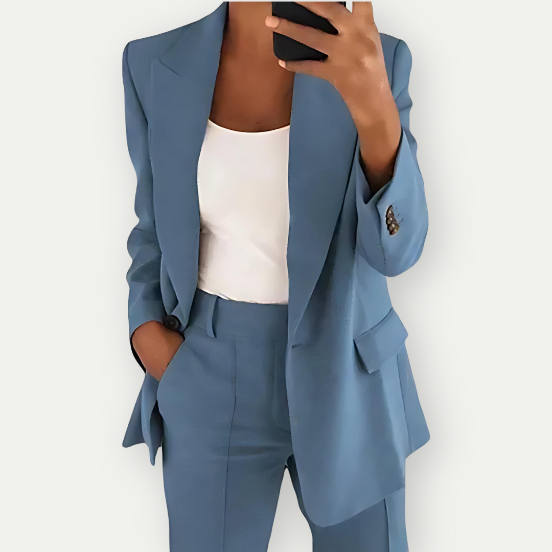 Alliyah | Premium Blazer Set voor Dames – Elegante en Comfortabele Business Outfit