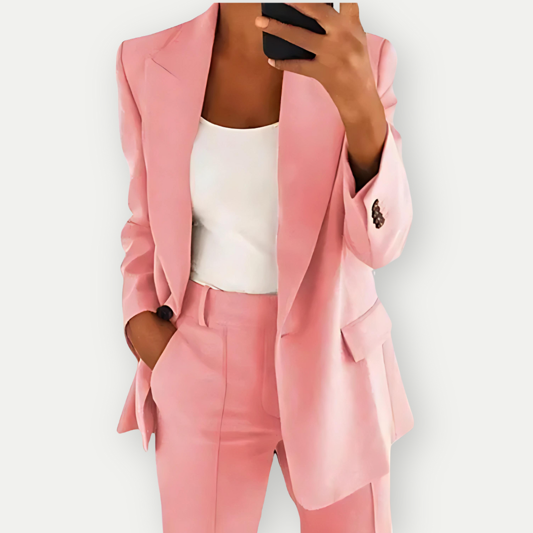 Alliyah | Premium Blazer Set voor Dames – Elegante en Comfortabele Business Outfit