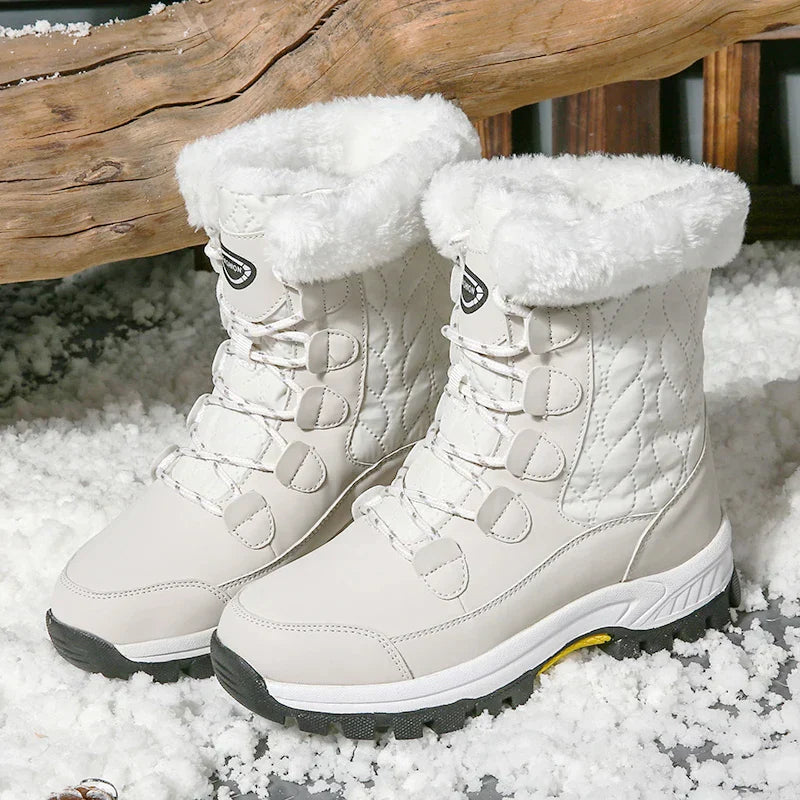 Ashley | Moderne Winterlaarzen voor Dames - Knus & Strak