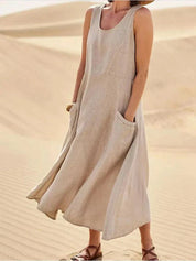 LUCY | Casual Maxi-jurk met Zakken