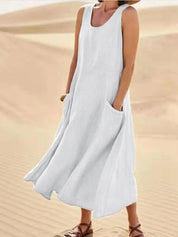 LUCY | Casual Maxi-jurk met Zakken