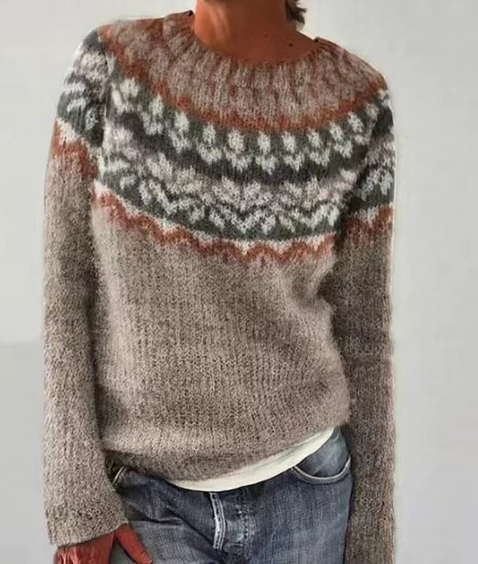 Lucille | Retro Gebreide Trui voor Dames – Warm en Comfortabel