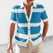 Jake | Casual Gebreid Shirt