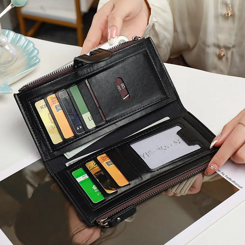 Mila | Ruime Reisportemonnee met RFID Bescherming