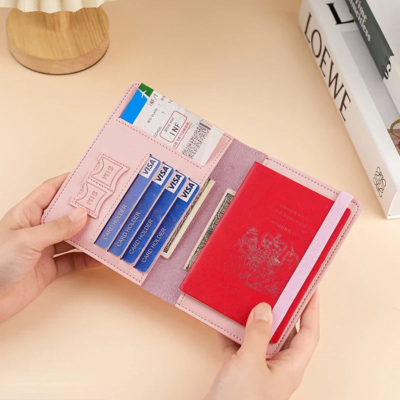 Ava | RFID Blokkerende Paspoorthouder en Reispasjeshouder