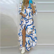 BOHO | Maxi Strandjurk met Prints