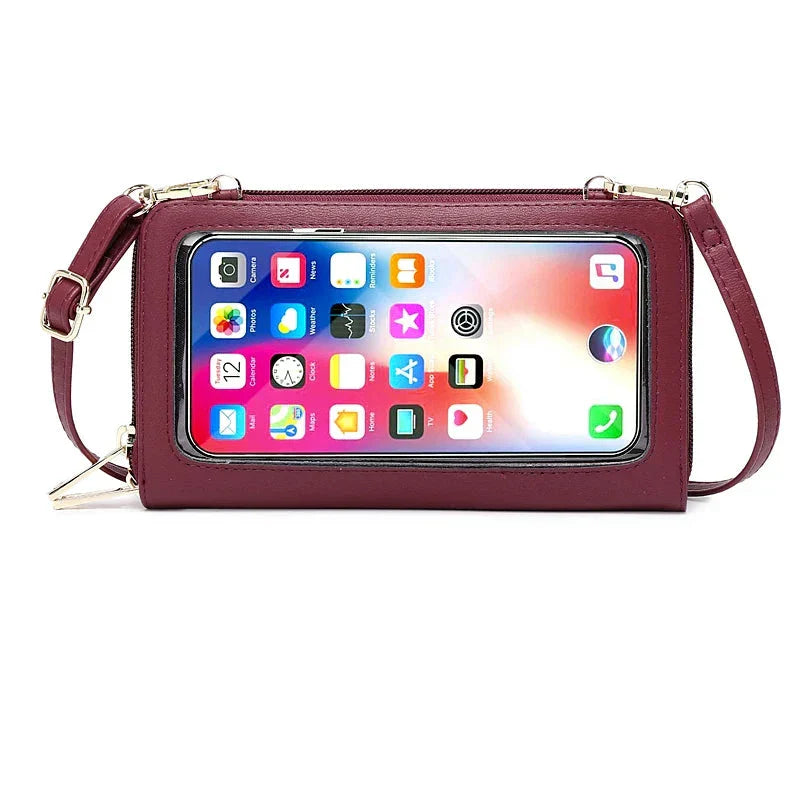 Vinly | RFID Blokkerende Touchscreen Crossbody Paspoorthouder & Reistas