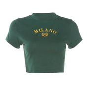Juliane | Trendy Milano Crop Top voor Dames