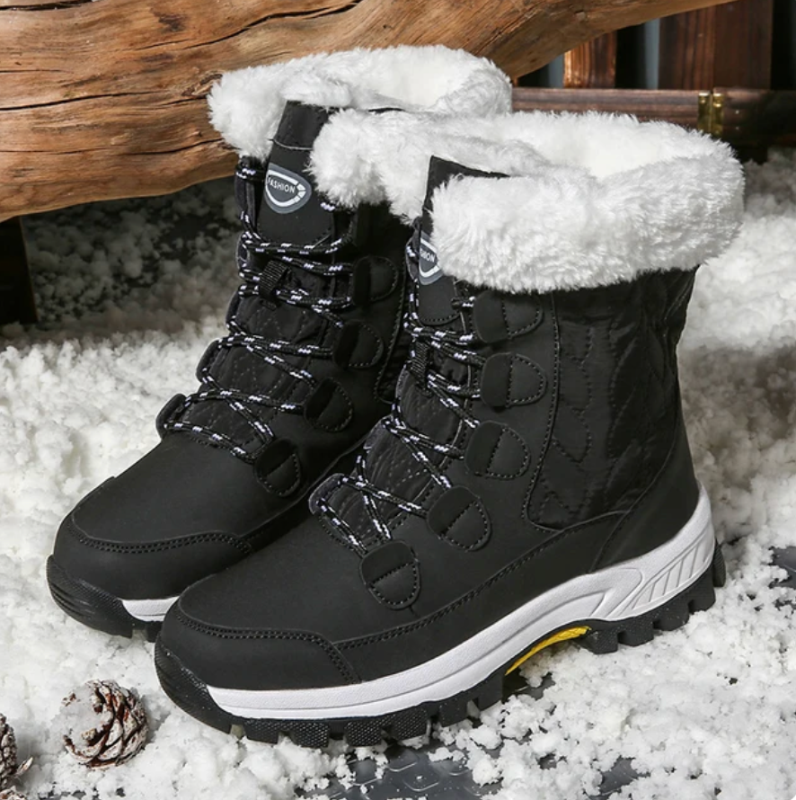 Ashley | Moderne Winterlaarzen voor Dames - Knus & Strak