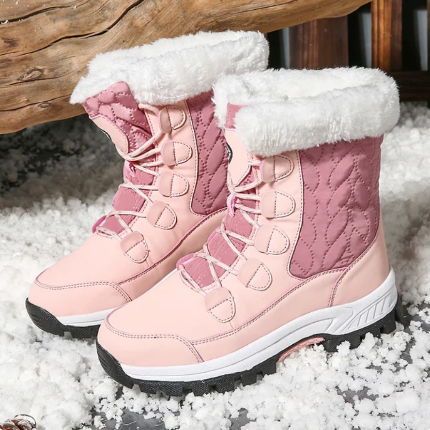 Ashley | Moderne Winterlaarzen voor Dames - Knus & Strak