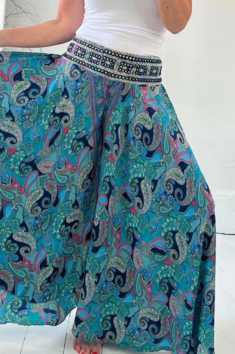 Karlien | Broekrok met Zomerse Print