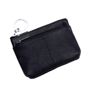 KeyPouch Luxe | Compacte Leren Sleutel- en Muntportemonnee