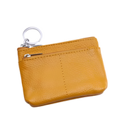 KeyPouch Luxe | Compacte Leren Sleutel- en Muntportemonnee