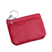 KeyPouch Luxe | Compacte Leren Sleutel- en Muntportemonnee