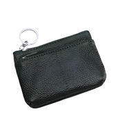 KeyPouch Luxe | Compacte Leren Sleutel- en Muntportemonnee