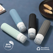 Reisflesjes voor Toilettas | 4 Stuks