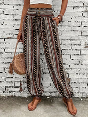 Faye | Hoog-Taille Printbroek – Instant Boho Vibe