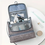 TravelMate Elite | Luxe Hangende Toilettas met Meerdere Compartimenten
