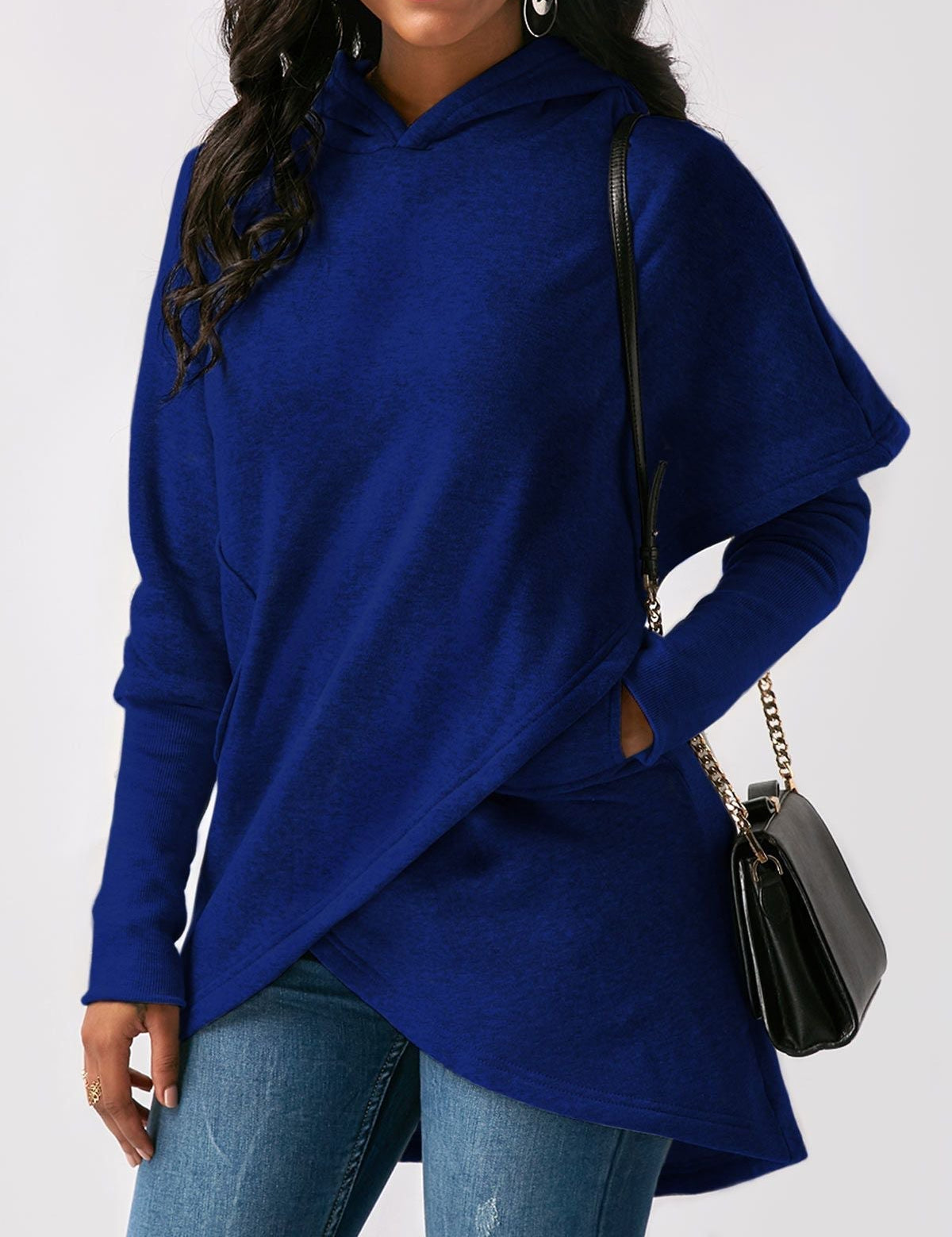 Cornelia | Trendy Asymmetrisch Hoodie