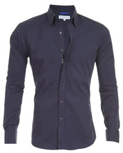 Jeroen | Slim-fit Overhemd met Stretch en Knoopsluiting