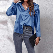 Eline | Luxe Blouse met Lange Mouwen