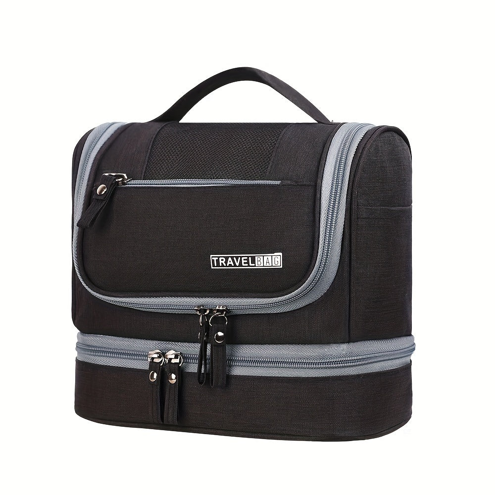 TravelMate Elite | Luxe Hangende Toilettas met Meerdere Compartimenten