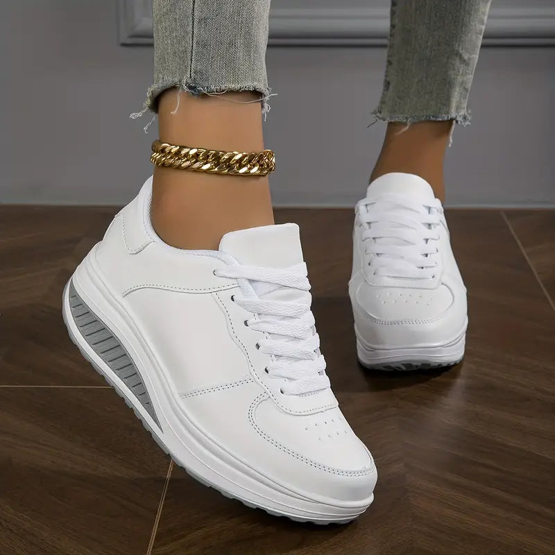 Miles | Strakke Dagelijkse Sneakers - Veelzijdig & Comfortabel