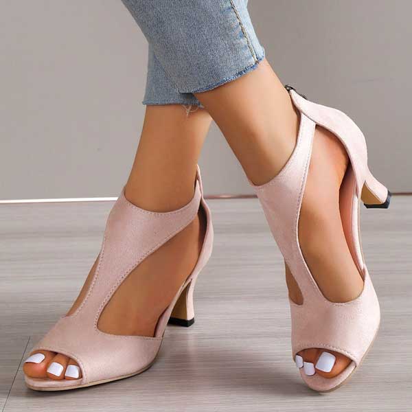 AYLEEN | Comfort Sandalen met Hakken Dames