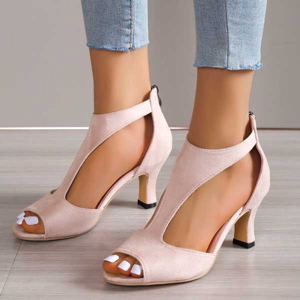 AYLEEN | Comfort Sandalen met Hakken Dames