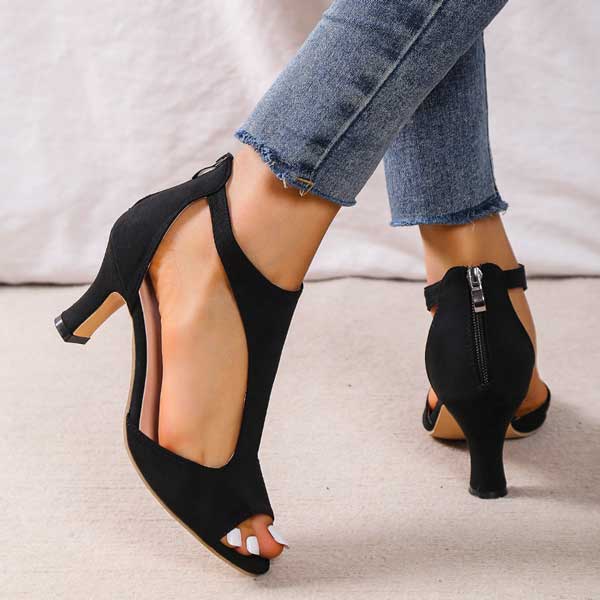 AYLEEN | Comfort Sandalen met Hakken Dames