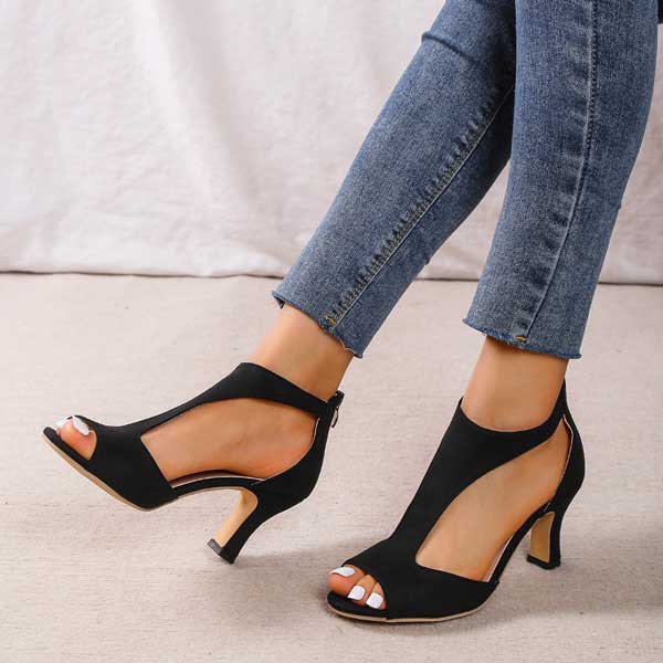 AYLEEN | Comfort Sandalen met Hakken Dames