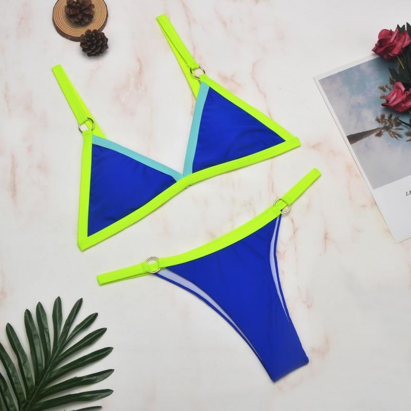 Luna | Stijlvolle Triangel Bikini Set voor Zomerse Fun