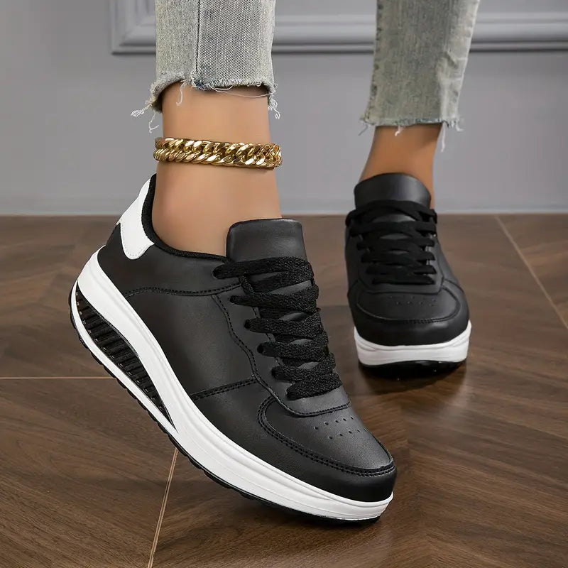 Miles | Strakke Dagelijkse Sneakers - Veelzijdig & Comfortabel