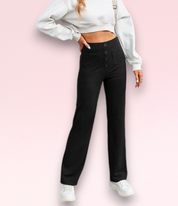 Vivian - Sneldrogende Stretch Broek
