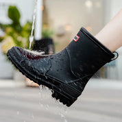 Femke | Halfhoge Regenlaarzen – Stijlvol & Waterbestendig