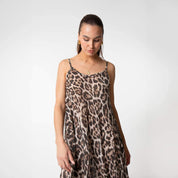 Meva |  Luipaard print Jurk