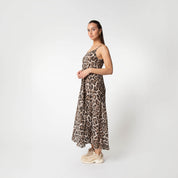 Meva |  Luipaard print Jurk