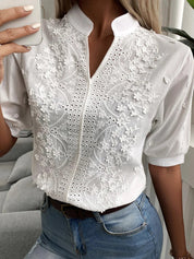 Dianthe | Blouse V-Hals Chic