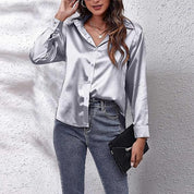 Eline | Luxe Blouse met Lange Mouwen